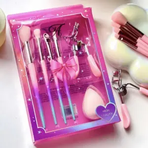 Kit Brocha Rizador y Esponja