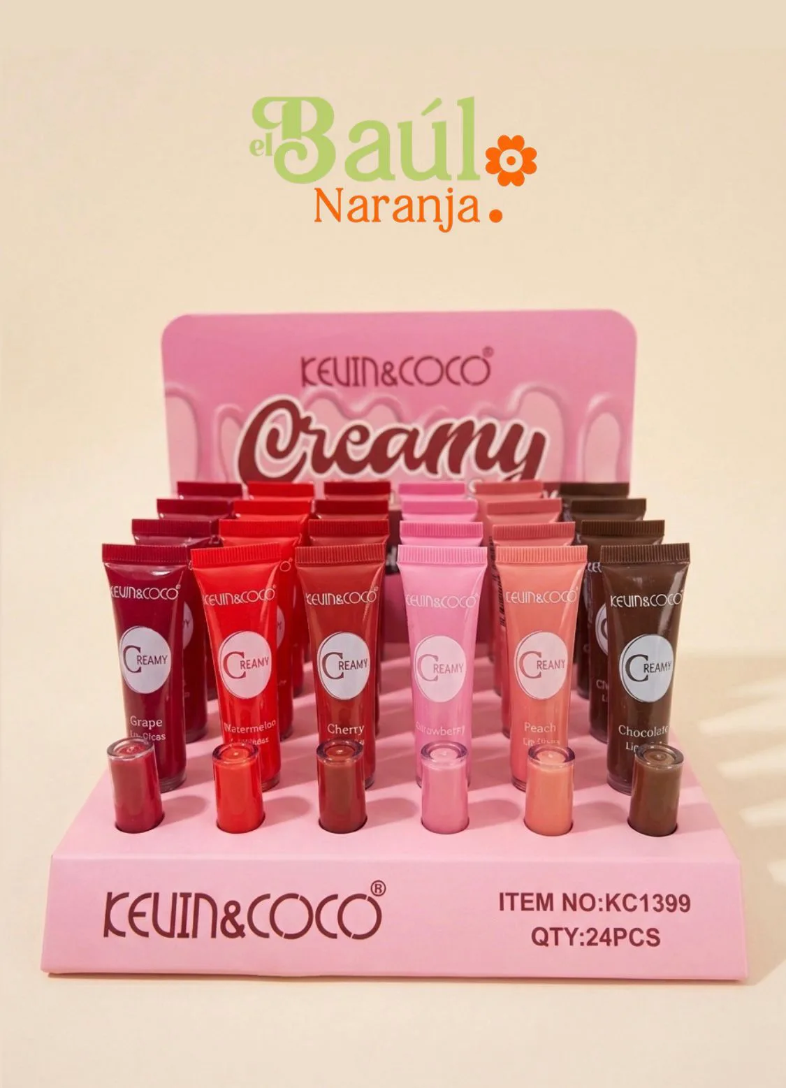 gloss Creamy Lip Gloss KC - Imagen 1