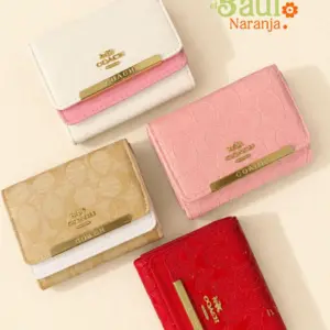 Billetera Coach Barra Dorada